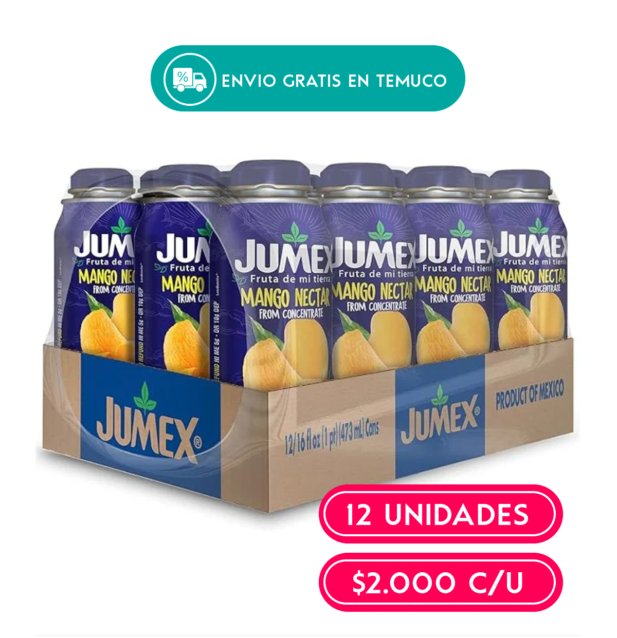 Pack de Néctar Jumex Mango