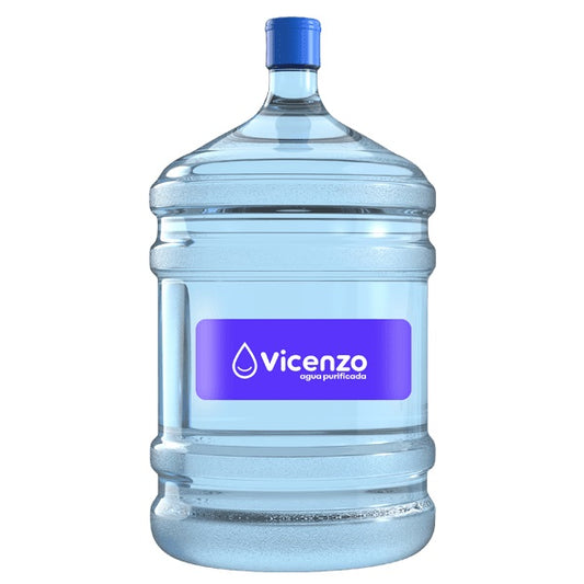 Venta de Bidón de 20 litros + Recarga de agua