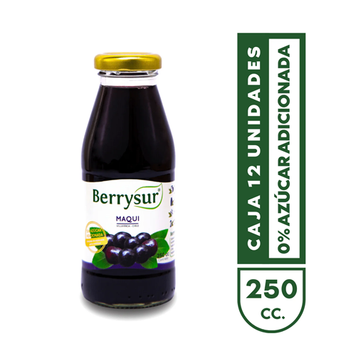 Caja Jugos Berrysur, 250 cc