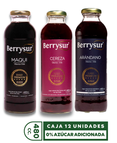 Pack de Jugos Berrysur Premium